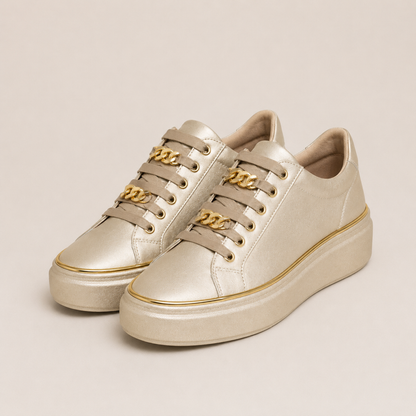 Cushioned Low-Top Sneakers Women Casual