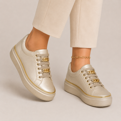 Cushioned Low-Top Sneakers Women Casual