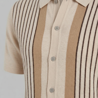 Striped Lightweight Men's Shirt Summer