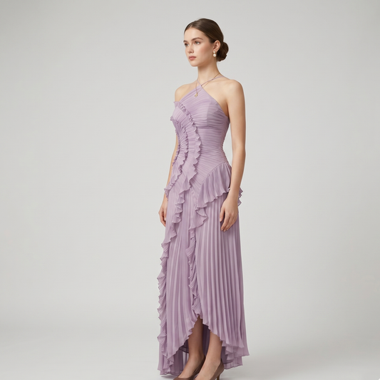 Romantic Flowing Floral Maxi Dress for Women