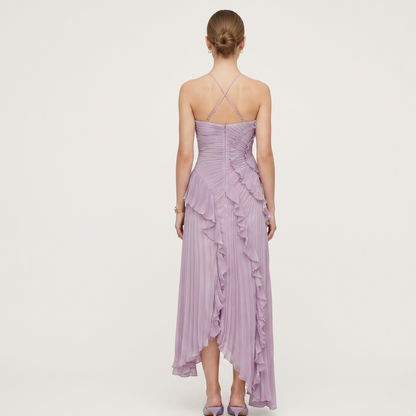Romantic Flowing Floral Maxi Dress for Women