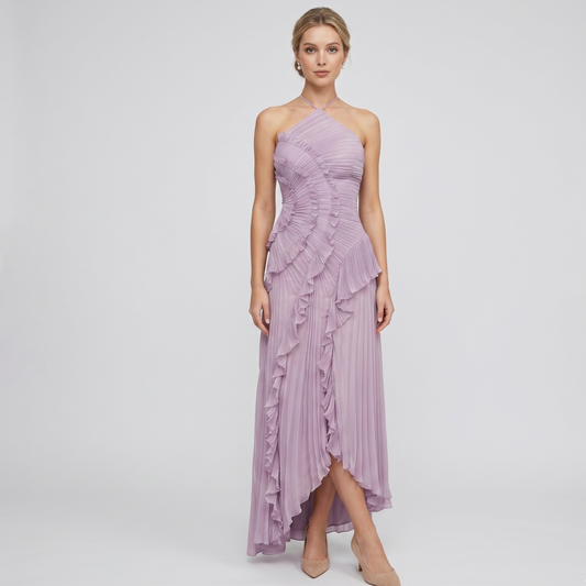 Romantic Flowing Floral Maxi Dress for Women