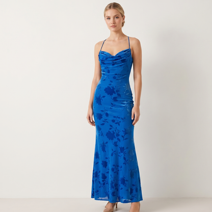 Elegant Floral Maxi Dress Stunning Long Dress for Women