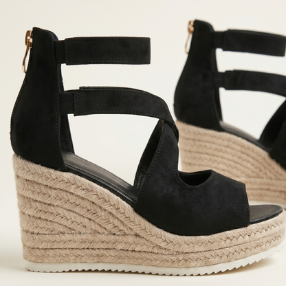 Open Toe Wedge Sandals Women Summer
