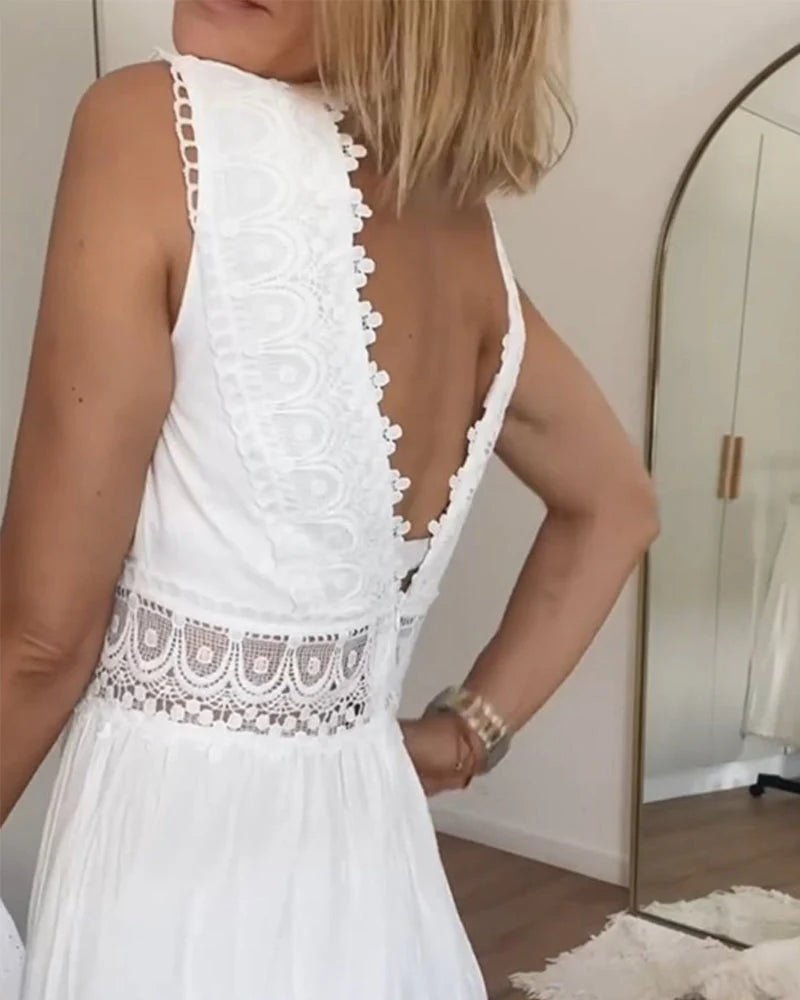 Elegant Summer Dress Women Lightweight