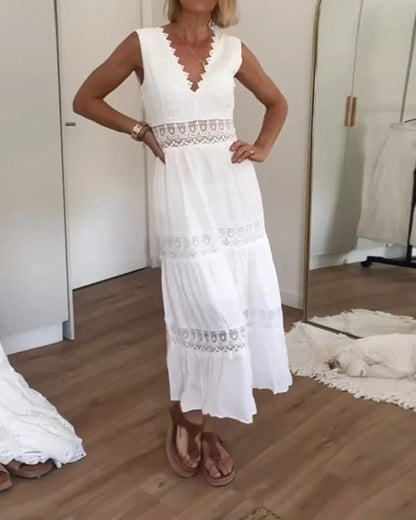 Elegant Summer Dress Women Lightweight
